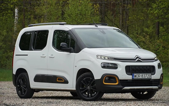 Citroen Berlingo cena 71500 przebieg: 157000, rok produkcji 2021 z Kętrzyn małe 781